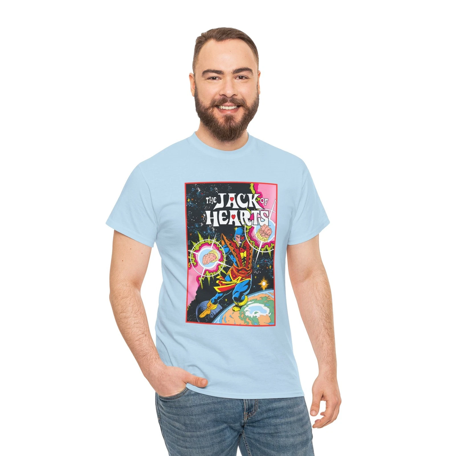 Jack of Hearts T-Shirt - Marvel Comics - Avengers - She-Hulk Beau - Zero Fluid