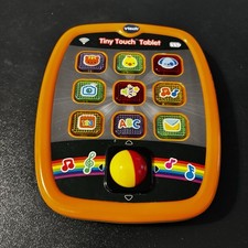 Toy Lot VTech Tiny Touch Tablet Toy Lights Sounds Music Animals ABC Letters