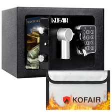 0.23 Cu Ft Digital Safe Box with Fireproof Ba...