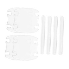 8PCS Car Door Handle Scratch Protector, Protective Shields, Waterproof Anti