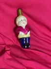 Vintage Milk Glass Man / Boy With Coat Figural Bulb - Japan