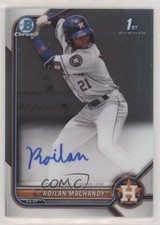 2022 Bowman Chrome Prospect Auto Roilan Machandy #CPA-RM Auto 7bt