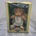 Vintage 1984 Cabbage Patch Kids,  Green Signature, w Original Box