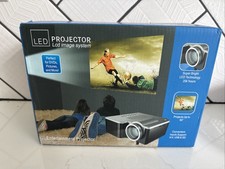 Portable Mini LED Entertainment Projector Image System Projects