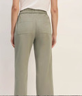 Everlane Women's Easy Pants Organic Cotton Green Casual Elastic Waist Small — photo 7