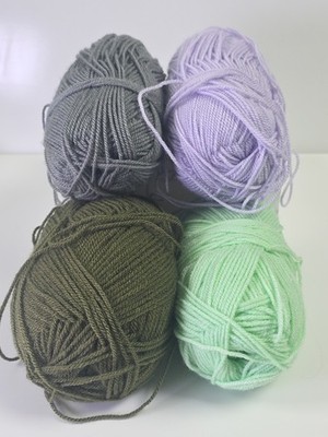 13 Ounces Opened Yarn Assorted Colors