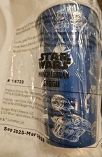 2026 Burger King Star Wars Mandalorian Grogu Collector Cup Zep Sealed New