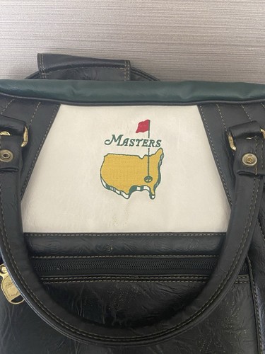 Vintage Masters Augusta National Golf Bag Boston Bag Carry Bag - Picture 3 of 7