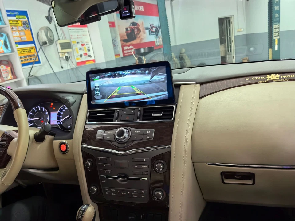 For Nissan Armada Patrol Y62 Infiniti QX56 QX80 2010-20 Car Radio Carplay Stereo - Image 4 of 4