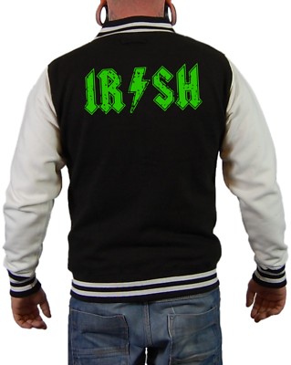 Irish Jacke Irland Sankt Patrick Day Iren Festival Kleeblatt Fun Musik Urlaub