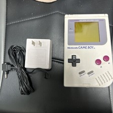Original Nintendo Game Boy Gameboy DMG-01 Handheld Console w/ Charger WORKS