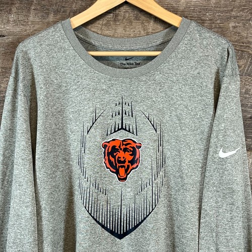Chicago Bears Nike Legend Icon Langarm T-Shirt Heather Gray Performance 2XL - Bild 2 von 13
