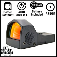 NEW OPEN REFLEX RED DOT PISTOL SIGHT FOR SIG P320 P226 DOCTOR SLIDE CUT 3.5 MOA