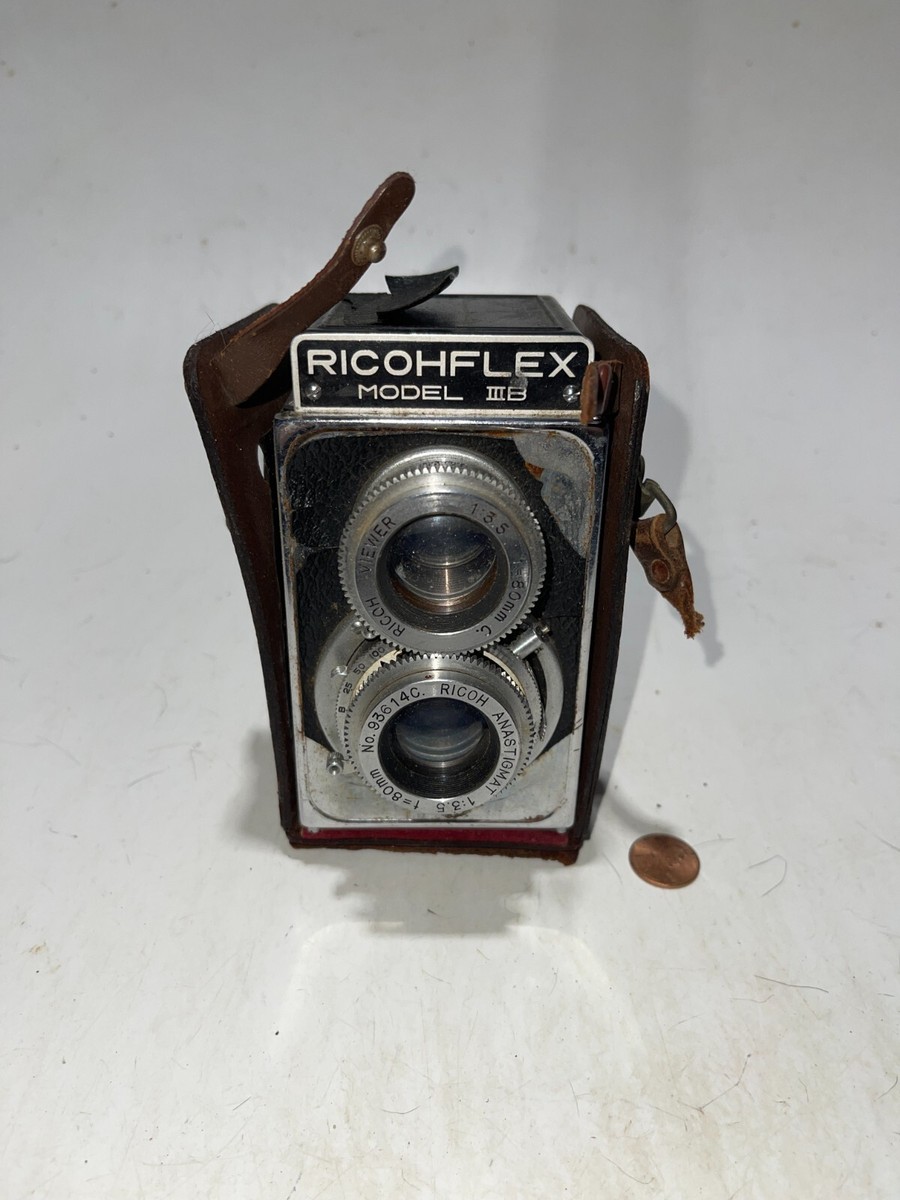 Vintage Ricohflex III B Twin-Lens Reflex TLR Camera | eBay