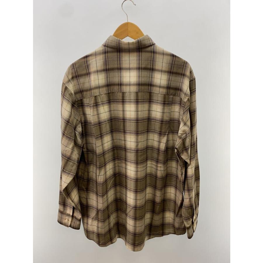 AURALEE 23AW SUPER LIGHT WOOL CHECK SHIRT Check Size: 4 Brown Men 