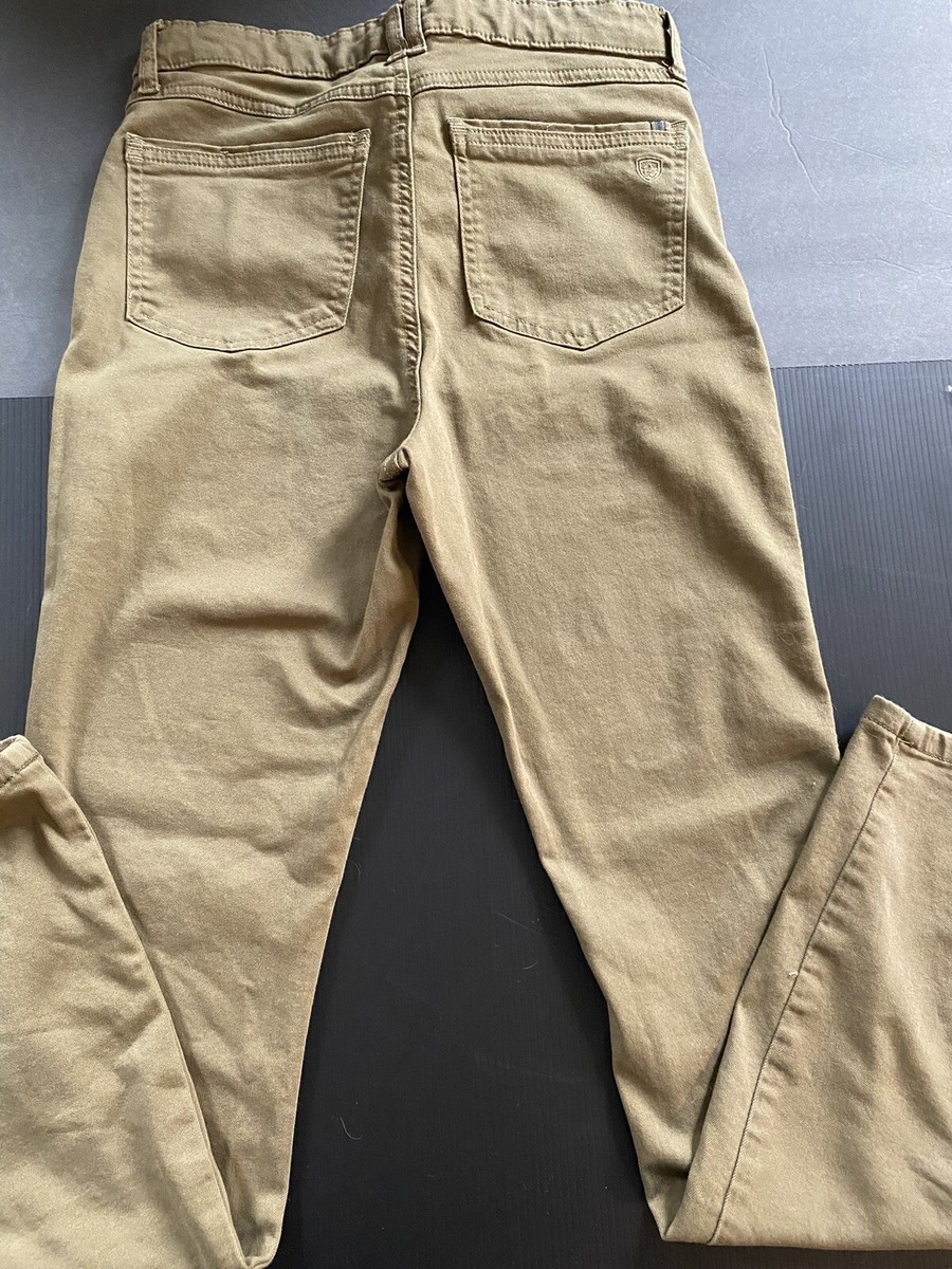 KUHL Brown Pants Born In The Mountains 8 Reg RN 108846 Slim