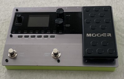Mooer GE150 Amp Modeller & Multi Effects Guitar Effects Pedal 80 Second Looper