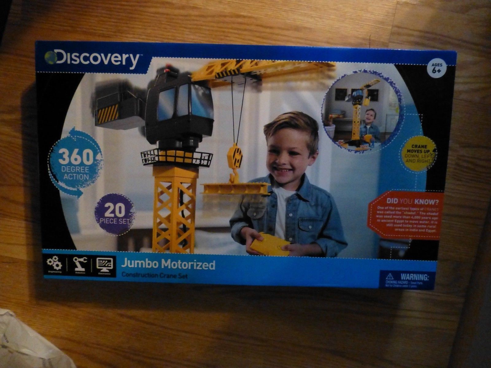 discovery jumbo motorized crane