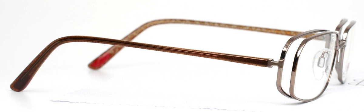 HUGO BOSS HG15573 BR Brown Womens Rectangle Full Rim Eyeglasses 52