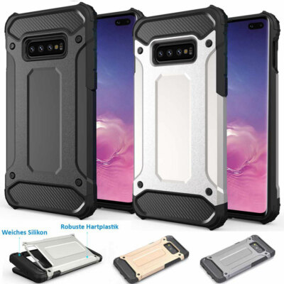 Outdoor Case für Samsung Galaxy S10 Plus Hülle Schale Robuste Handyhülle Cover