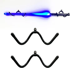 Pmsanzay Horizontal Light Saber Wall Mount Wall Rack Wall Holder Lightsaber Disp