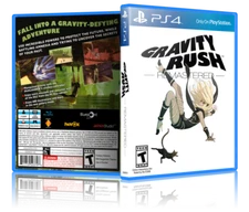 Gravity Rush Remastered - Replacement PS4 Cover and Case. NO GAME!!