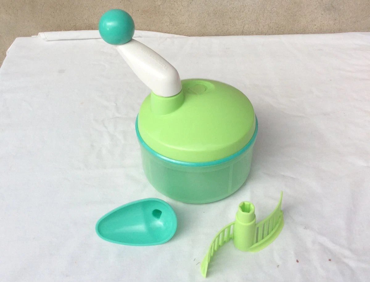 Quick Chef Tupperware Bleu – TBE – Peu Servi – Complet (bocal + Couvercle)