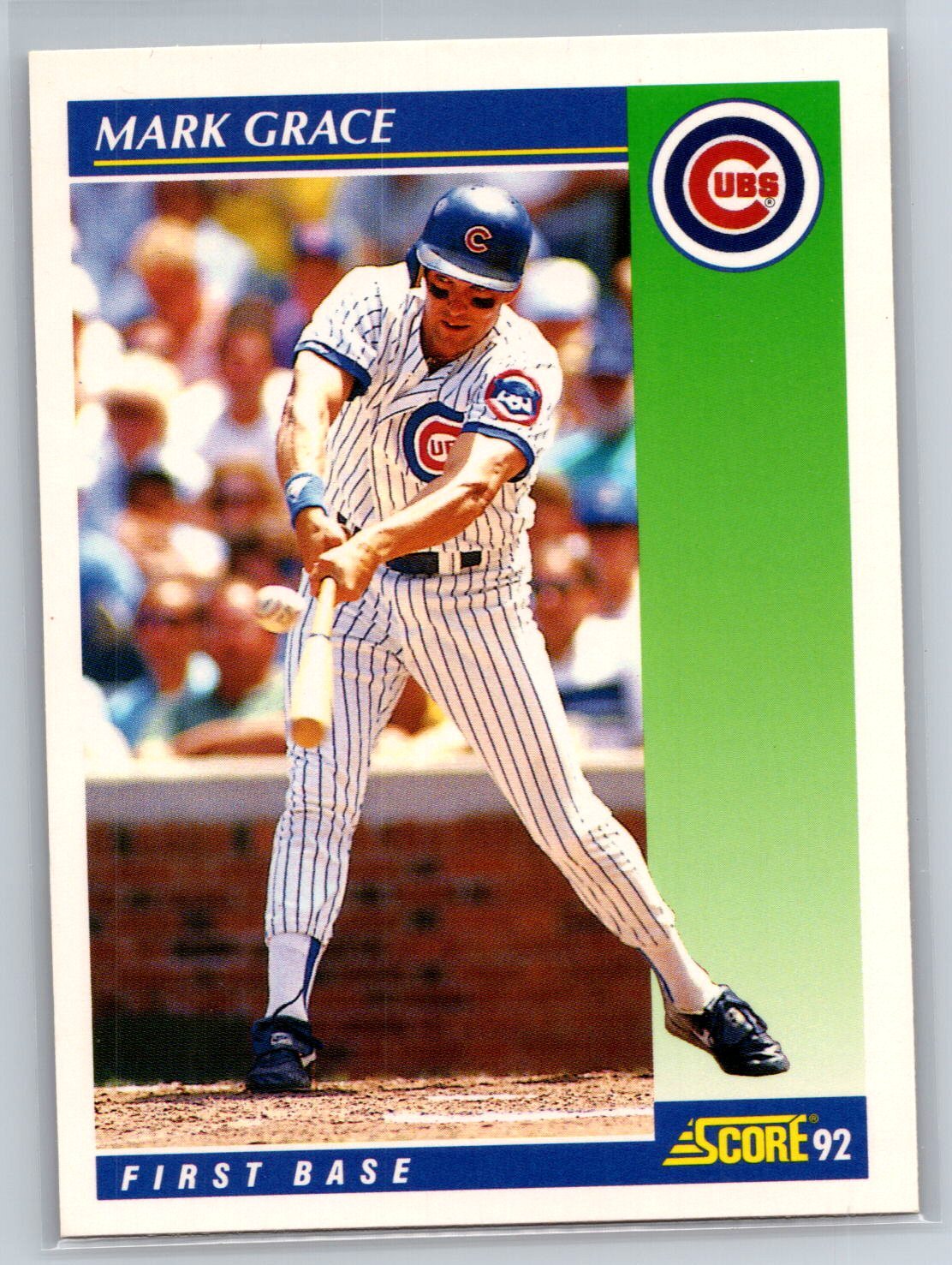 1992 Score #445 Mark Grace