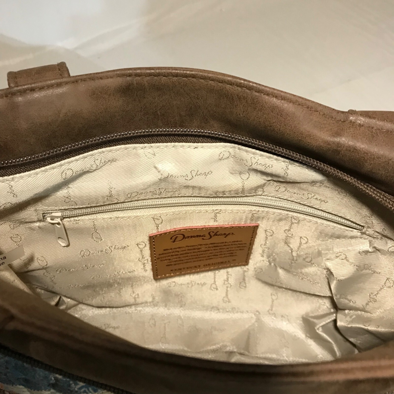 Donna Sharp Quilted Patchwork Tote Shoulder Bag M… - image 4