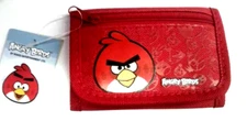 ANGRY BIRDS SPACE RED POUCH/WALLET-ANGRY BIRDS TRI-FOLD WALLET-NEW WITH TAGS!