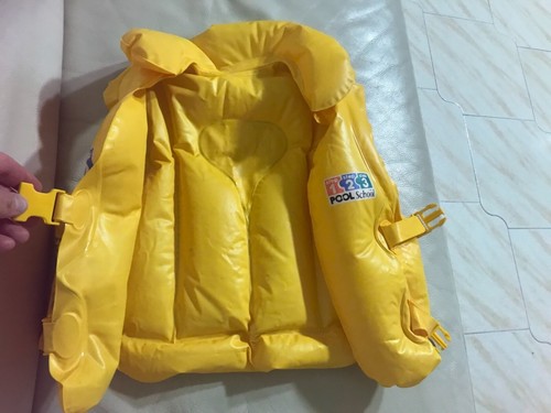 Giubbotto salvagente bimbo 3-6 anni 18-30 kg giallo - Foto 2 di 5
