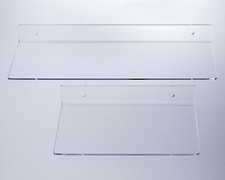 ACRYLGLAS BADREGAL ABLAGE GLASREGAL BADABLAGE DESIGN WANDREGAL Transparent