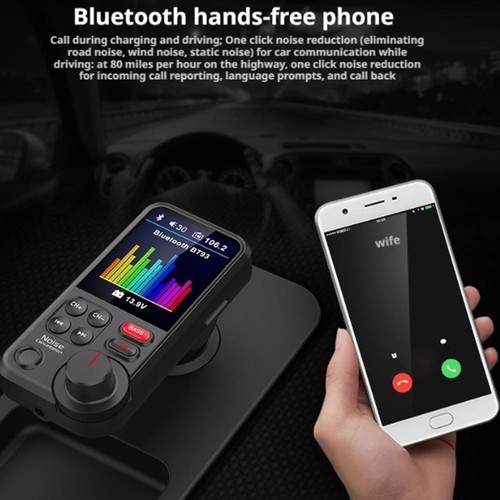 Coche MP3 Bluetooth Carga Rápida Alta Fidelidad HiFi Música Sin Pérdidas Plaa3d8 - Imagen 15 de 17