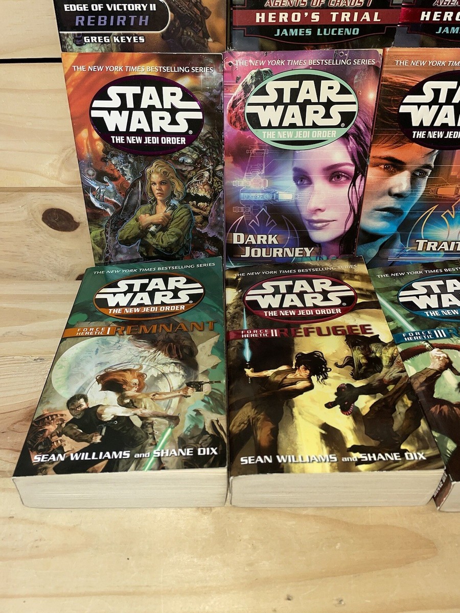 Star Wars ~ The New Jedi Order ~ 1st Edition 1st Printing Paperback Book Lot A30 Star Wars ~ The New Jedi Order ~ 1st Edition 1st Printing Paperback Book Lot A30