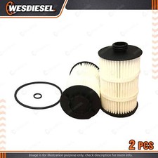 2x Wesfil Oil Filters for Audi RS6 RS7 S6 S7 S8 4G C7 D4 4.0L V8 TFSi 32V WCO250