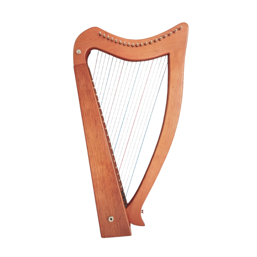 Harmony Perfected: Explore the HAZE EQ-Enhanced WH19MHEQ 19-String Mini Harp - Picture 2 of 11