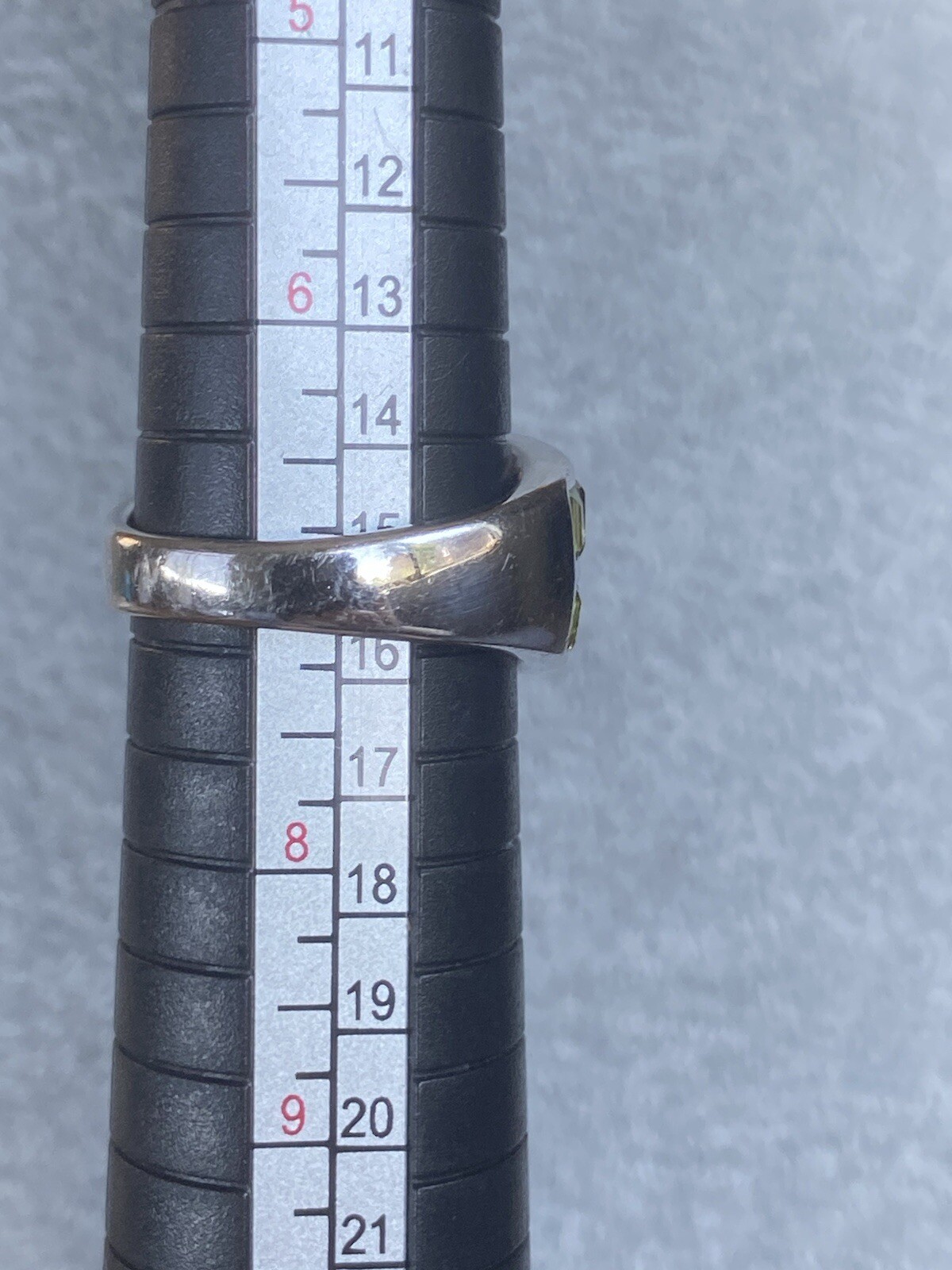 Multi Gemstone Ring Sterling Silver 925 Double St… - image 10