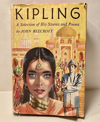 Kipling: A Collection Of His Stories And Poems (Hardcover) Vintage (1956) Book