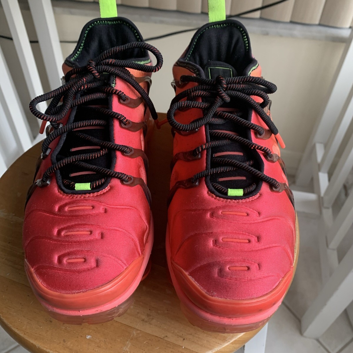 Nike Air VaporMax Plus Laser Crimson Black/Pink CU4709-001 Men’s Sz