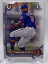 2022 Bowman Baseball Robert Dominguez #51 RC Mets