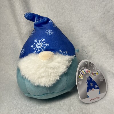 Squishmallows 5'' Channing the Gnome Winter Plush Kellytoy (Bent Tag)