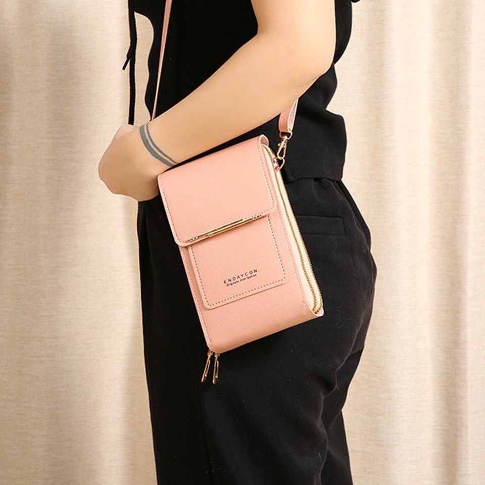 RFID Travel RFID Anti Theft Purse Handbag Crossbody Bags Touch Screen