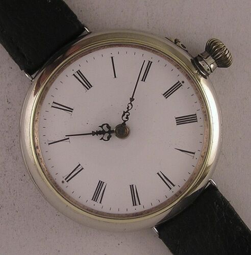 Amazing 120 Years Old Cylindre 1900's French Wrist Watch A+ Fully Serviced