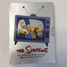 The Simpsons The Complete First Season DVD 2001 3 Disc Set Collectors Edition