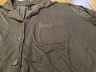 Women’s Skims Pajama Sleep Lounge Shirt Top Long Sleeve Button Up Large L Gray  — photo 5