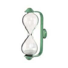 Magnetic Hourglass Timer [1 Minute /3 Minutes] Refrigerator Sticker Glass Timing