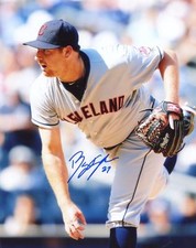 BRYAN SHAW CLEVELAND INDIANS SIGNED AUTOGRAPHED 8X10 PHOTO W/COA