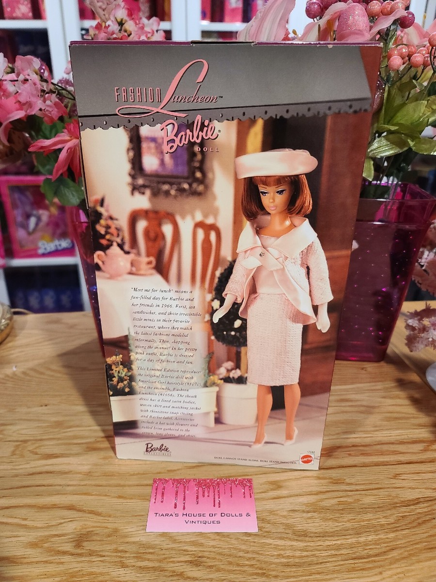 NEW! 1996 FASHION LUNCHEON BARBIE 1966 REPRODUCTION! | eBay
