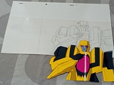 TRANSFORMERS Beast Wars II CEL & DOUGA Thrust animation drawing production