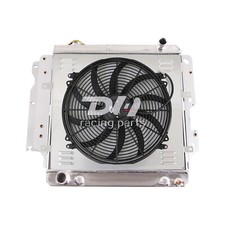 3row Aluminum Radiatorshroudfan For 1987-2006 Jeep Wrangler Tj Yj Chevy 350 V8 3row Aluminum Radiatorshroudfan For 1987-2006 Jeep Wrangler Tj Yj Chevy 350 V8